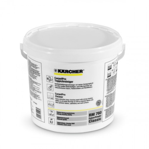 Karcher RM 760 press & ex szőnyegtisztító por 10kg 6.294-844.0